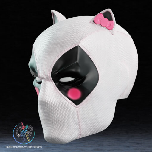 Hello Kittypool Mask 3D Printer STL File - Image 2