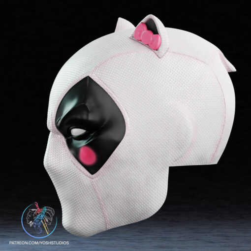 Hello Kittypool Mask 3D Printer STL File - Image 3