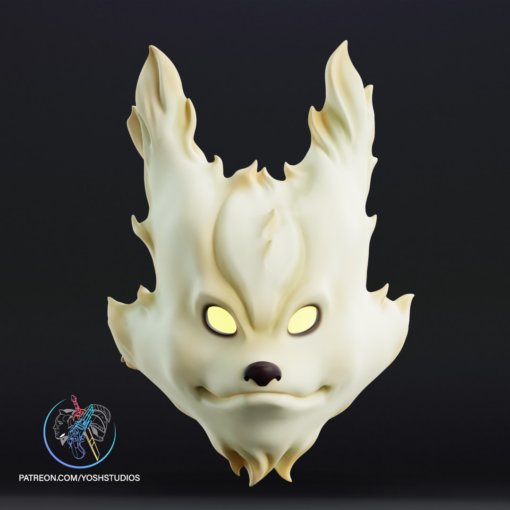 Kurama Mask 3D Printer File STL - Image 3