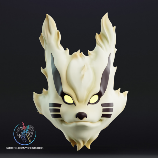 Kurama Mask 3D Printer File STL - Image 2