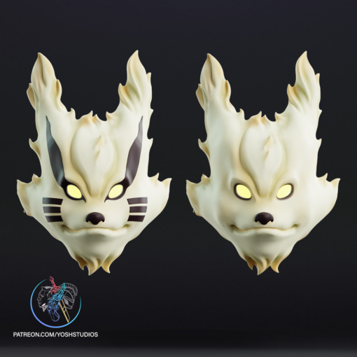 Kurama Mask 3D Printer File STL