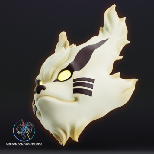 Kurama Mask 3D Printer File STL - Image 4