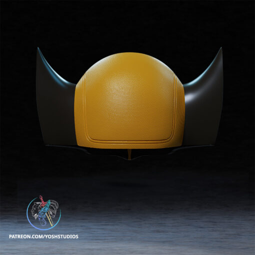 Wolverine Unused Movie Helmet 3D Print File STL - Image 4