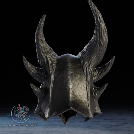 Skyrim Daedric Helmet STL 3D File - Image 7