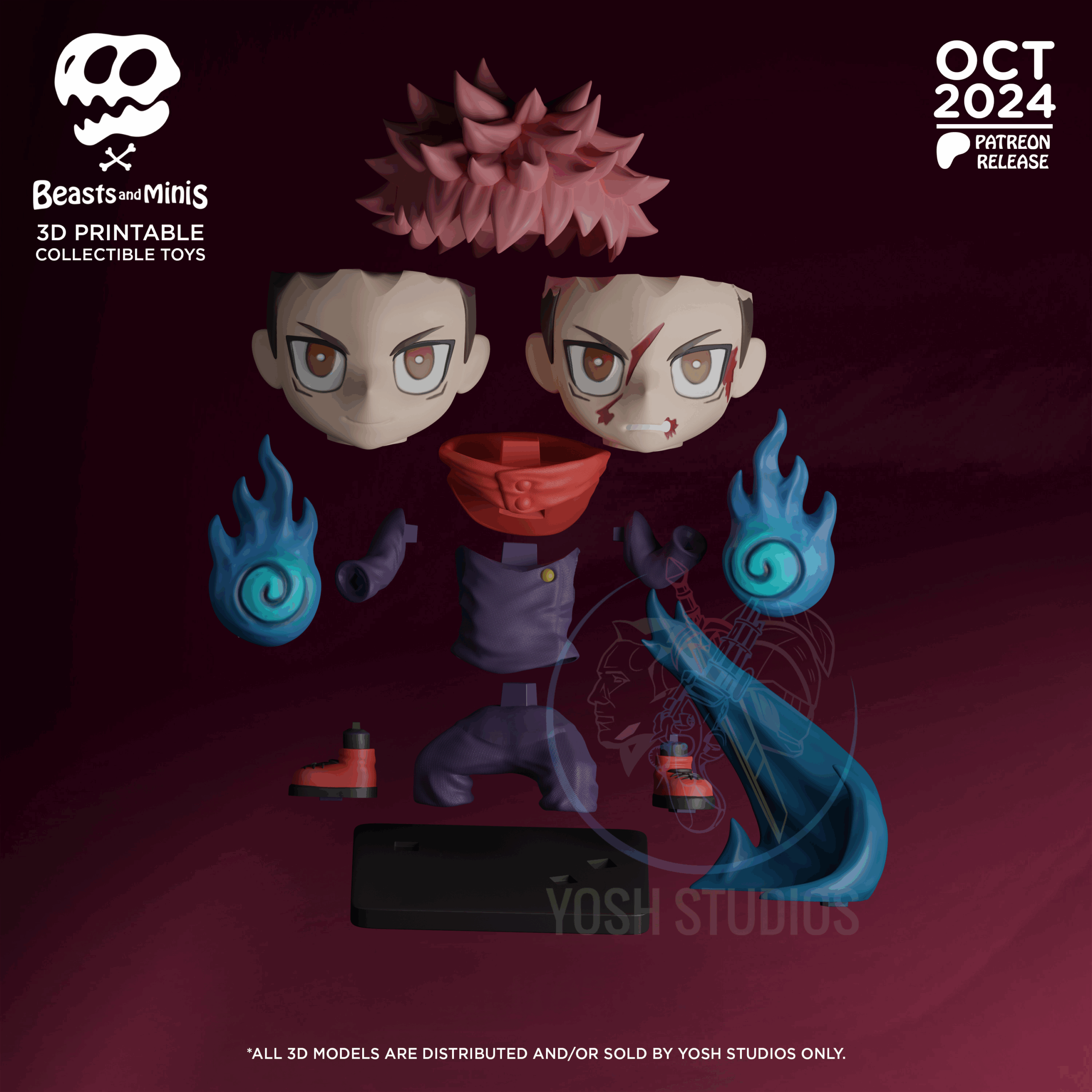 Cursed Sorcerer Mini 3D Printer STL File - Image 3