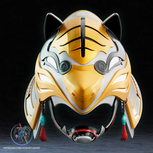 Sengoku White Tigress Helmet 3D Printer STL File