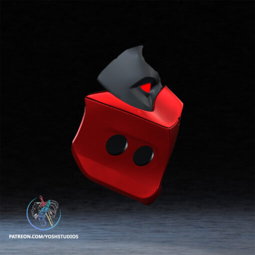 Red Hood Outlaw Mask 3D Print File STL - Image 4