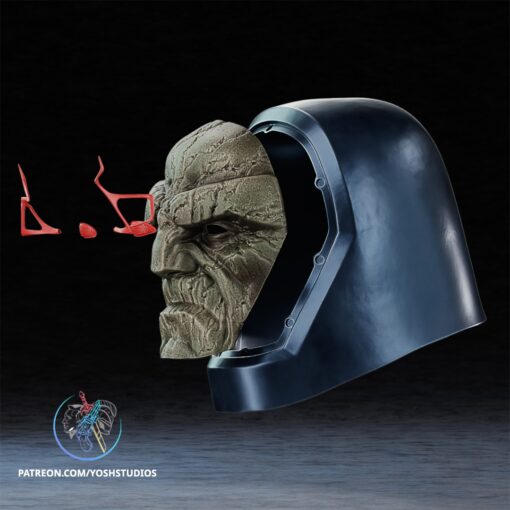 Comic Darkseid Helmet 3D Print File STL - Image 5