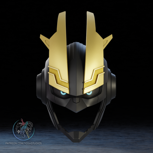 Armored Might Helmet 3D Printer STL - Image 6