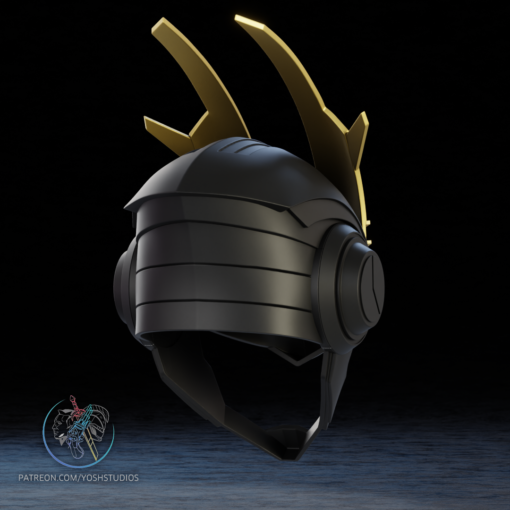 Armored Might Helmet 3D Printer STL - Image 9