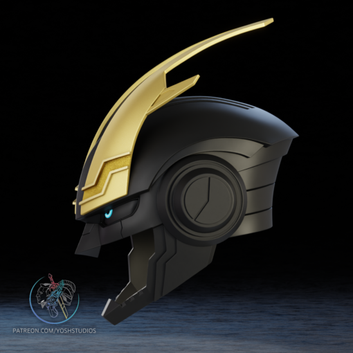 Armored Might Helmet 3D Printer STL - Image 8