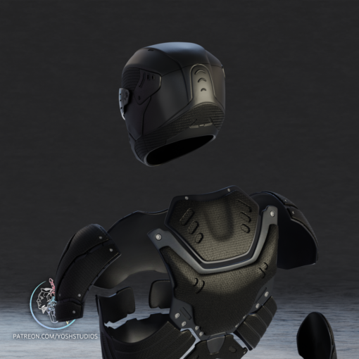 Snake Eyes Armor 2021 3D Print File STL - Image 3