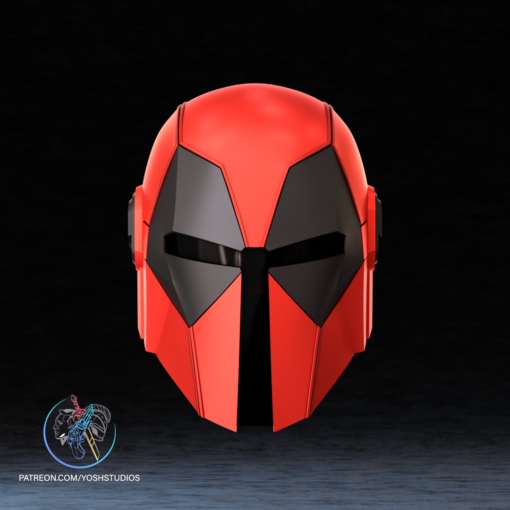 Mando Deadpool Helmet 3D Printer STL File