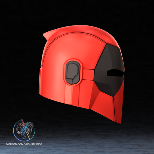 Mando Deadpool Helmet 3D Printer STL File - Image 4