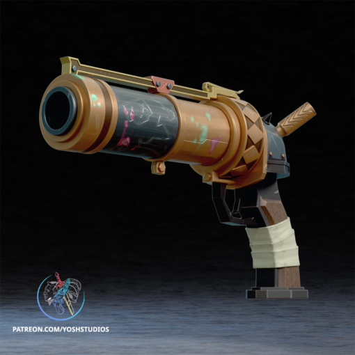 Jinx Pistol 3D Printer STL File