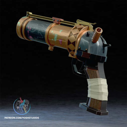 Jinx Pistol 3D Printer STL File - Image 2