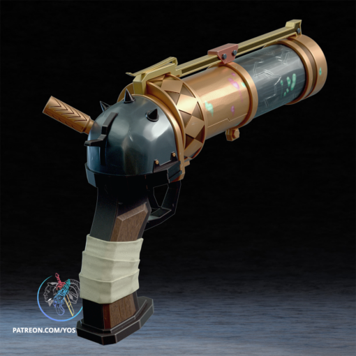 Jinx Pistol 3D Printer STL File - Image 3