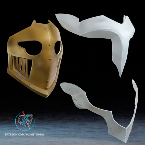 Ekko Mask Arcane 3D Printer STL File - Image 4