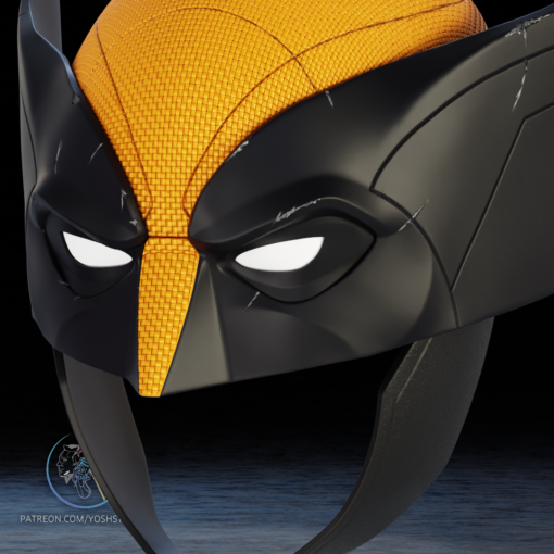 Wolverine Deadpool 3 Mask 3D Print File STL - Image 6