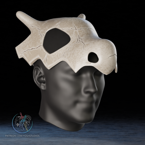 Bone Hat 3D Print File STL - Image 2