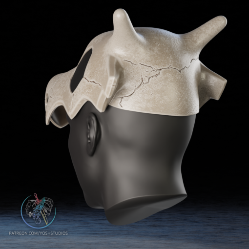 Bone Hat 3D Print File STL - Image 3