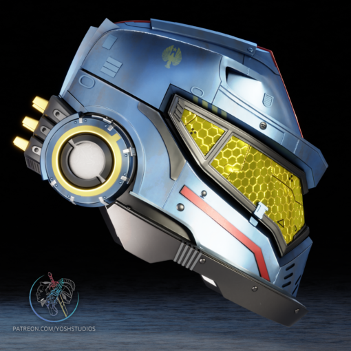 Gipsy Danger Helmet 3D Print File STL - Image 3