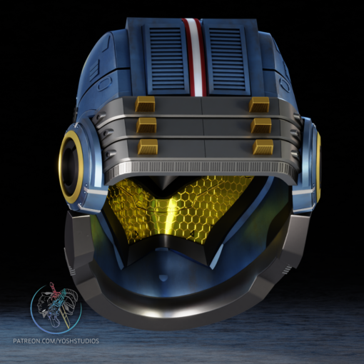 Gipsy Danger Helmet 3D Print File STL - Image 5