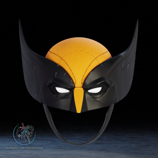 Wolverine Deadpool 3 Mask 3D Print File STL