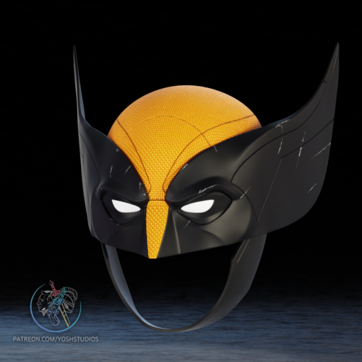 Wolverine Deadpool 3 Mask 3D Print File STL - Image 2