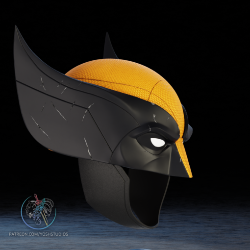 Wolverine Deadpool 3 Mask 3D Print File STL - Image 3