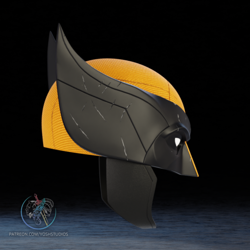 Wolverine Deadpool 3 Mask 3D Print File STL - Image 4