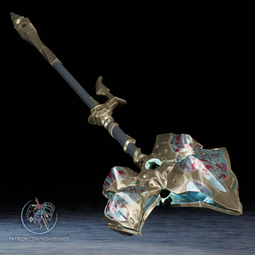 Jayce Corrupted Hammer 3D Printer STL File - Image 8