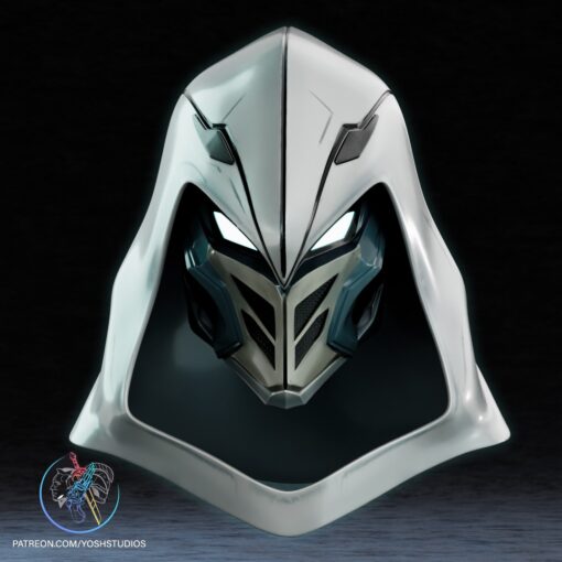 Moon Knight Marvel Rivals Helmet 3D Printer STL File