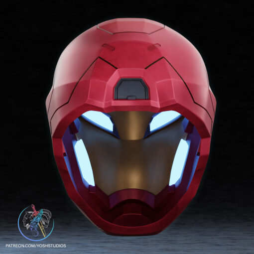 Iron Man Rivals Helmet 3D Printer File STL - Image 4