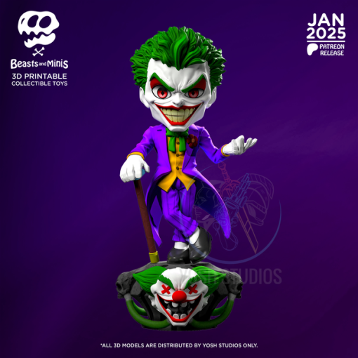 Joker Mini 3D Printer STL File