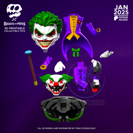 Joker Mini 3D Printer STL File - Image 3