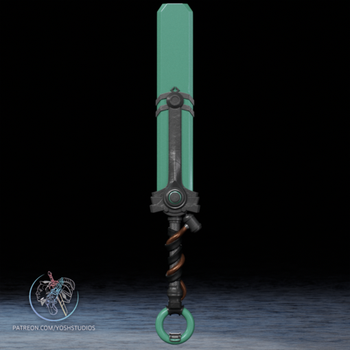 Ekko Sword Arcane 3D Printer STL File - Image 5