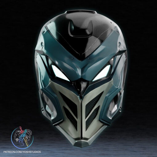 Moon Knight Marvel Rivals Helmet 3D Printer STL File - Image 5