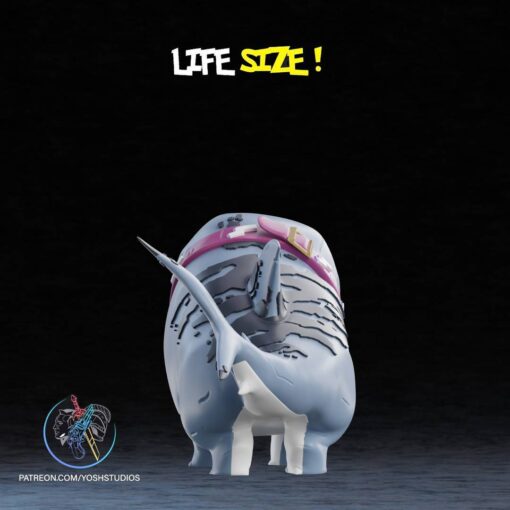 Life Size Jeff the Land Shark 3D Printer File STL - Image 4