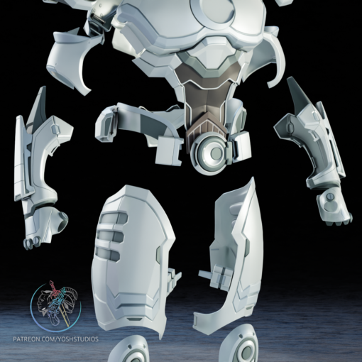 Moon Knight Rivals Armor 3D Printer File STL - Image 6