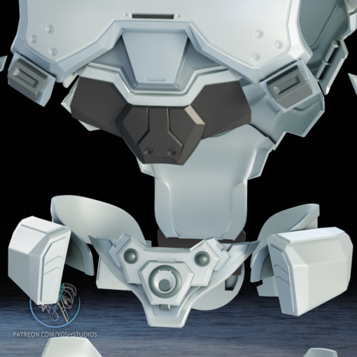 Moon Knight Rivals Armor 3D Printer File STL - Image 14