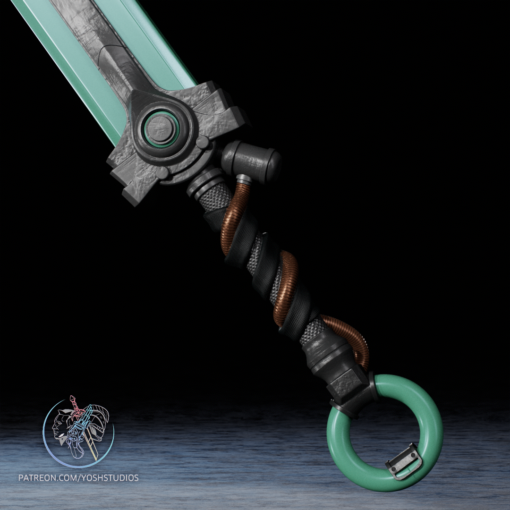 Ekko Sword Arcane 3D Printer STL File - Image 4