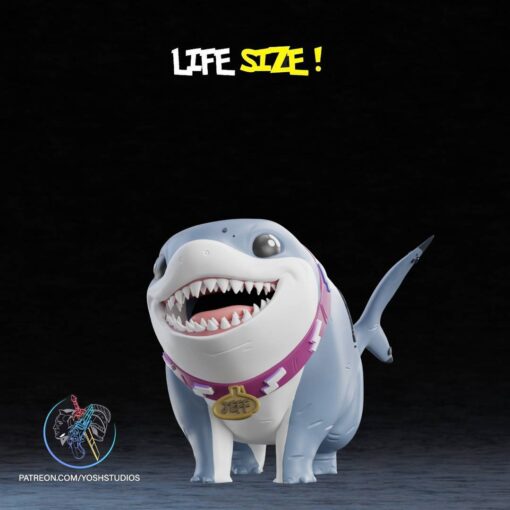 Life Size Jeff the Land Shark 3D Printer File STL