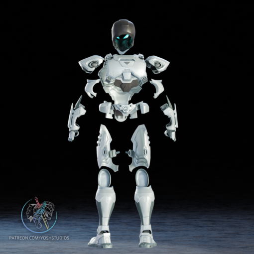 Moon Knight Rivals Armor 3D Printer File STL - Image 4