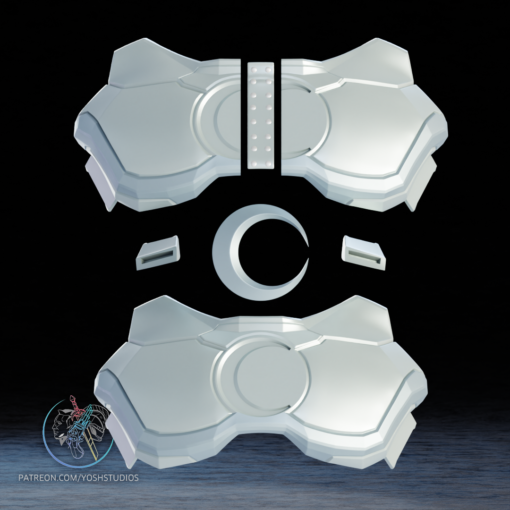 Moon Knight Rivals Armor 3D Printer File STL - Image 18