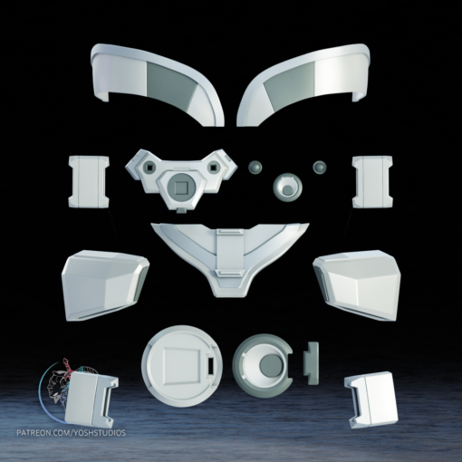 Moon Knight Rivals Armor 3D Printer File STL - Image 25