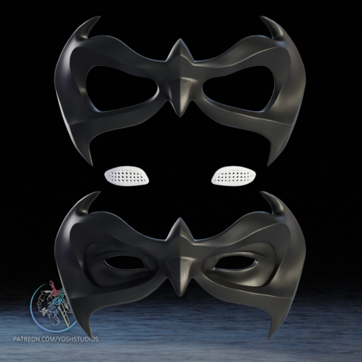 Robin Mask 3D Printer STL File - Image 3