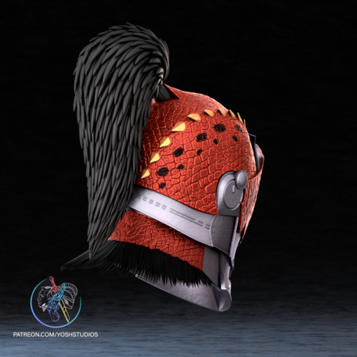 Monster Hunter Anjanath Helmet 3D Printer STL File - Image 5