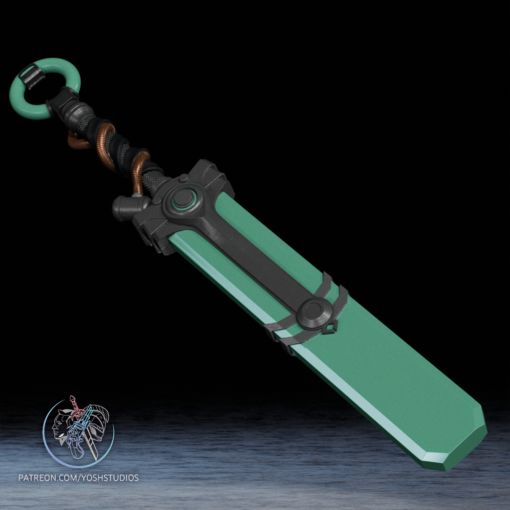 Ekko Sword Arcane 3D Printer STL File - Image 6