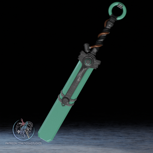 Ekko Sword Arcane 3D Printer STL File - Image 3